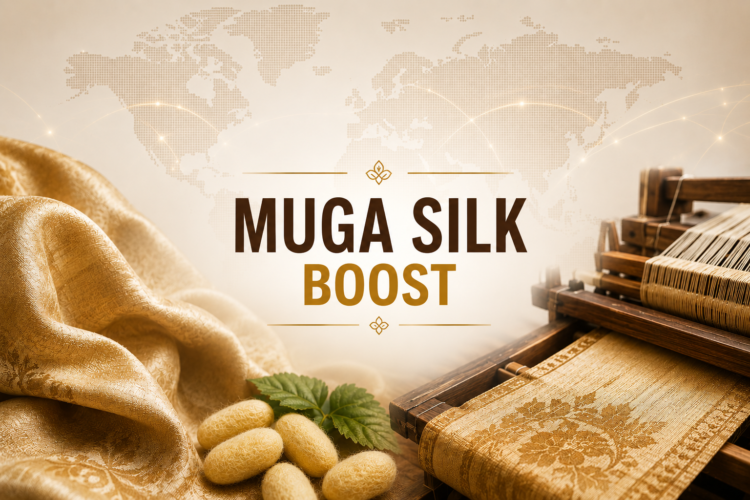 Assam's Muga Silk Sector Gets ₹411-Crore Boost for Global Market Expansion